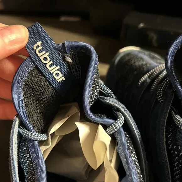 Men’s adidas Tubular Radial Size 10 Blue Black White