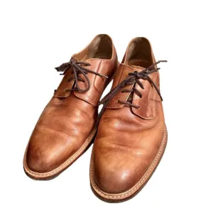 Men's Brown Italian Leather Dress Shoes Size 8.5 by Gordon Rush