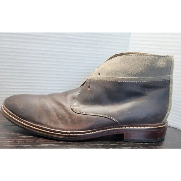 Men's Cole Haan Williams Welt Chukka Ankle Brown Boots Size 10.5