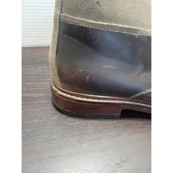 Men's Cole Haan Williams Welt Chukka Ankle Brown Boots Size 10.5