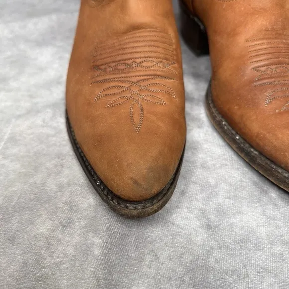 Men's Dan Post Marlboro 9.5 EW Cognac Western Cowboy Dress Boots Wide P2551