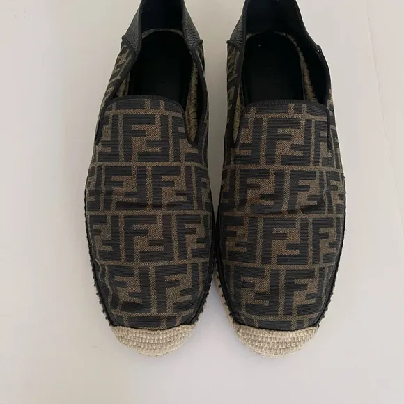 Men's Designer Slip-On Shoes - Black and Brown size EU 10 US11