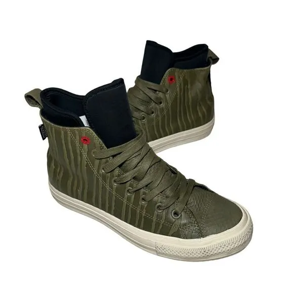 Men’s Green Converse waterproof sneakers size 9