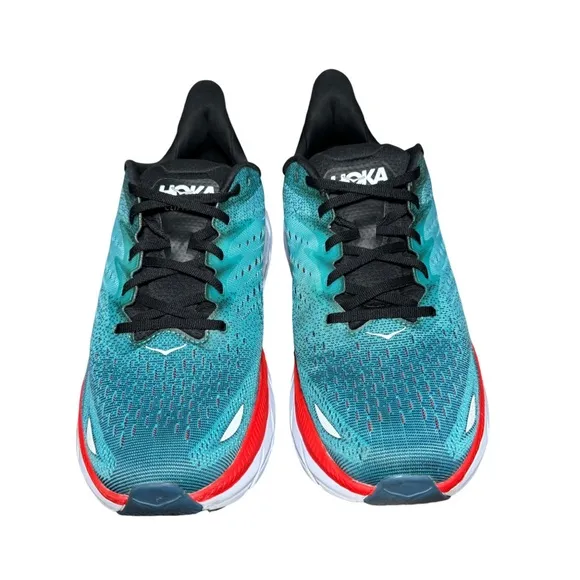 Men’s Hoka Clifton 8 athletic running shoes size 11 D Blue