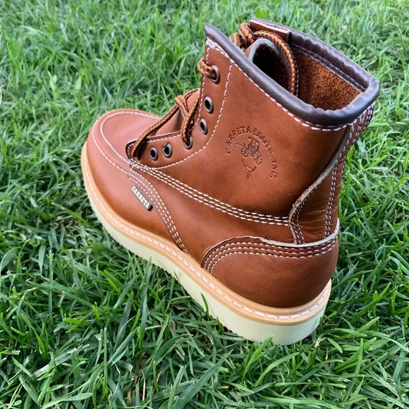Men’s Laces Construction brown Work boots comfortable Bota Liviana Cómoda