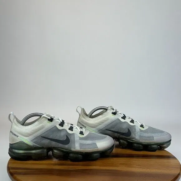 Mens Nike Air Vapormax 2019 Lime Blast Athletic Running Shoes Sneakers 9.5 M GUC