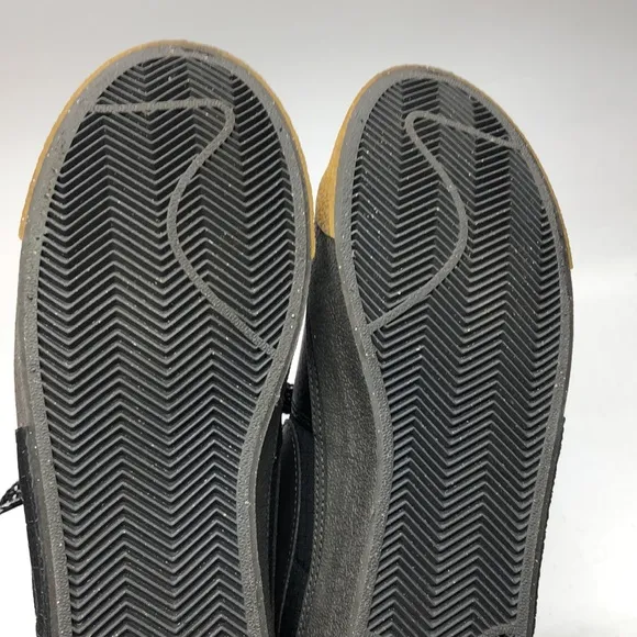 Mens Nike Blazer Mid Pro Club Black/White FB8891-001 Slightly Used Size 9