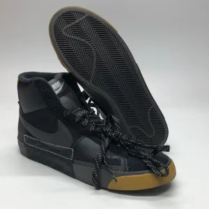 Mens Nike Blazer Mid Pro Club Black/White FB8891-001 Slightly Used Size 9