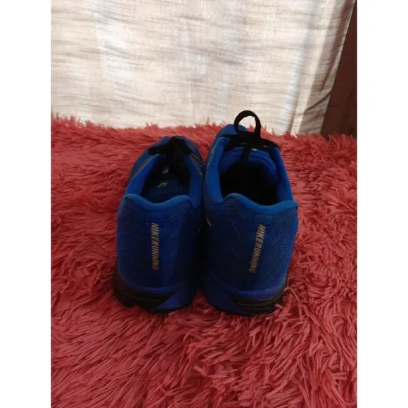 Men's Nike Flex Zoom Flex Blue/Lime Green/ Black Running Shoes Size 11