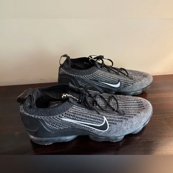 Mens Nike Vapormax Black/Gray