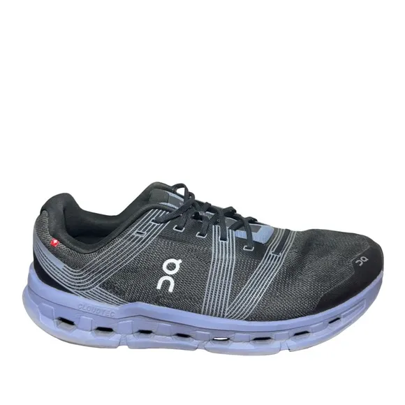 Men’s on cloud athletic running shoes size 14 black/blue