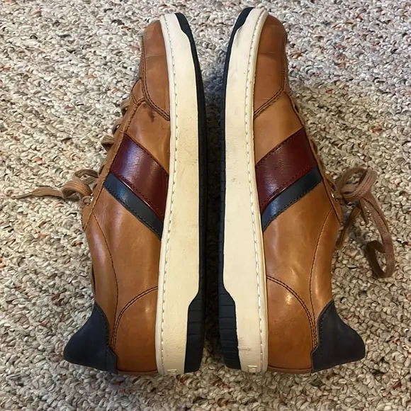 Men’s Pikolinos Corinto Brown Leather Sneakers Size 42
