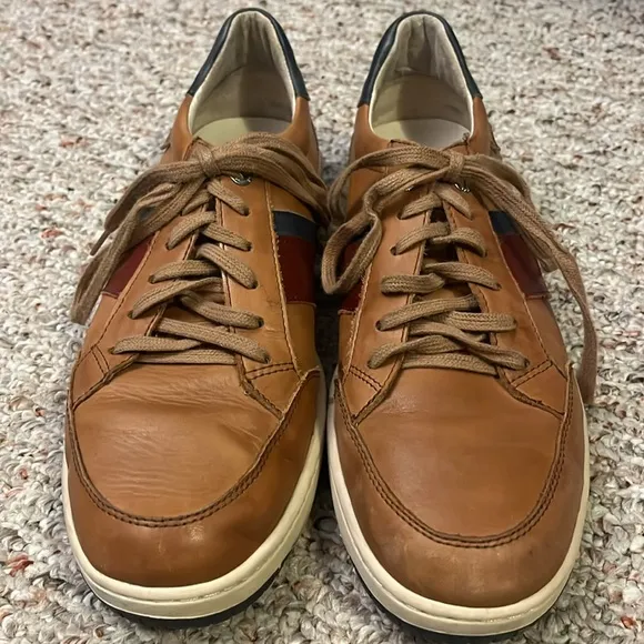Men’s Pikolinos Corinto Brown Leather Sneakers Size 42