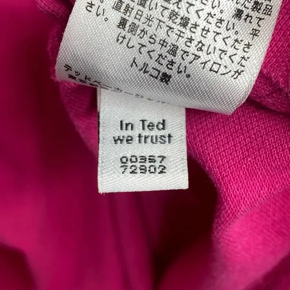 Men’s Ted Baker Pink Two Toned Norskep Polo Shirt Size 7
