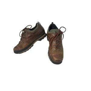 Men's Timberland 93119 Brown Genuine Leather Ankle hiking Boots  SZ 11 1/2M