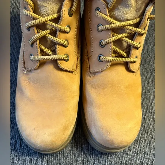 Men’s Wolverine Cheyenne Tan Leather Work Boots Style #W01038 Size 7.5