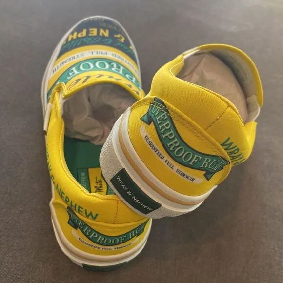 Men’s Wray &amp; Nephew Slip On Shoes Size 6 NEW in Box