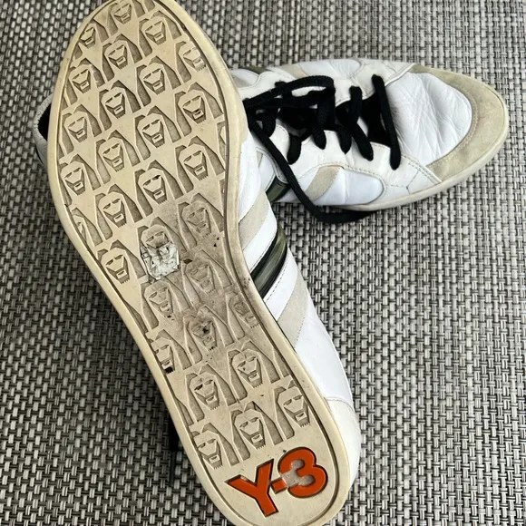 Men’s “Y-3 Yohji Yamomoto”  White Sneakers
