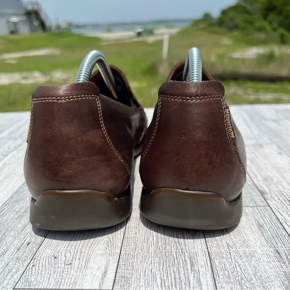 MEPHISTO Edlef Cool Air Brown Leather  Loafer Casual Shoes Men's Size 10