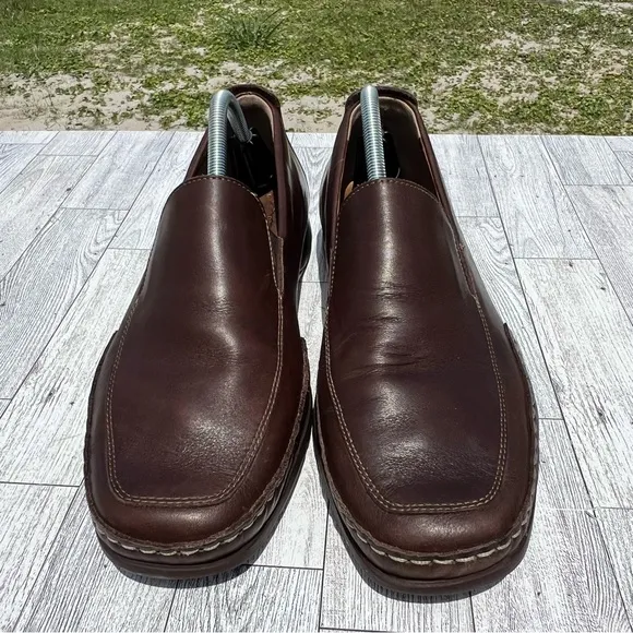 MEPHISTO Edlef Cool Air Brown Leather  Loafer Casual Shoes Men's Size 10