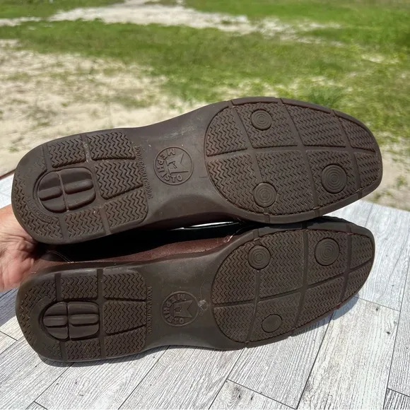MEPHISTO Edlef Cool Air Brown Leather  Loafer Casual Shoes Men's Size 10