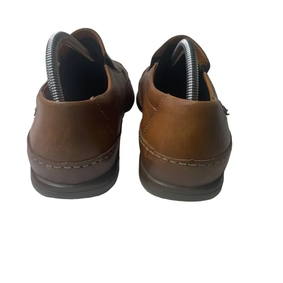 Mephisto Shoes Mens sz‎ 10 MedBrown Leather Cool-Air Slip On Vented