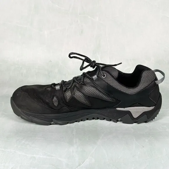Merrell All Out Blaze 2 Hiking Shoes Men's Size 13 Outdoor Vibram J09415 Black