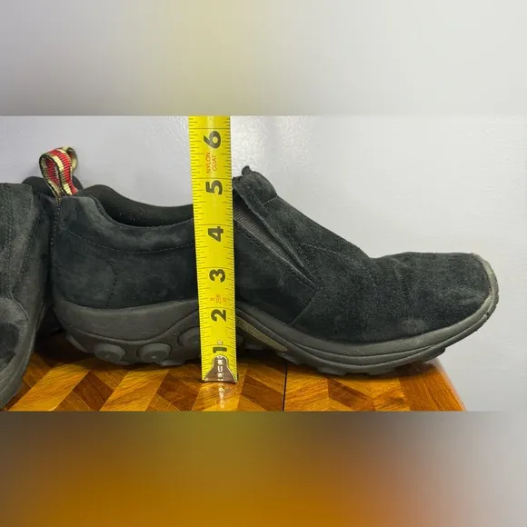 Merrell Black Slip-On jungle MOC midnight shoes men’s size 10.5W