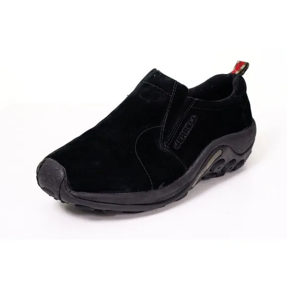 Merrell Jungle Moc Slip On Shoes Loafers Suede Black Women's Sz 10.5