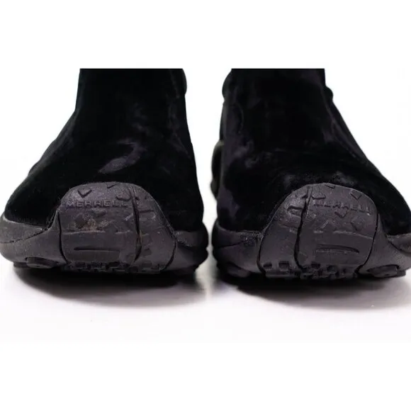 Merrell Jungle Moc Slip On Shoes Loafers Suede Black Women's Sz 10.5