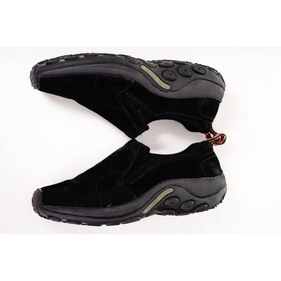 Merrell Jungle Moc Slip On Shoes Loafers Suede Black Women's Sz 10.5