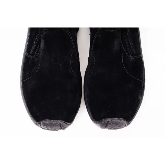 Merrell Jungle Moc Slip On Shoes Loafers Suede Black Women's Sz 10.5