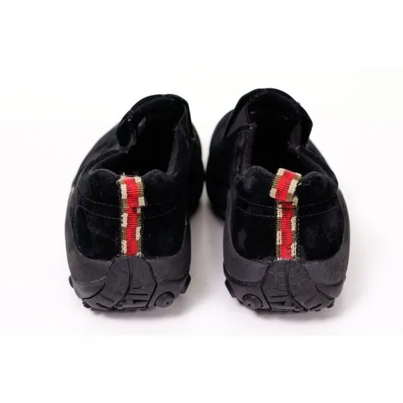 Merrell Jungle Moc Slip On Shoes Loafers Suede Black Women's Sz 10.5