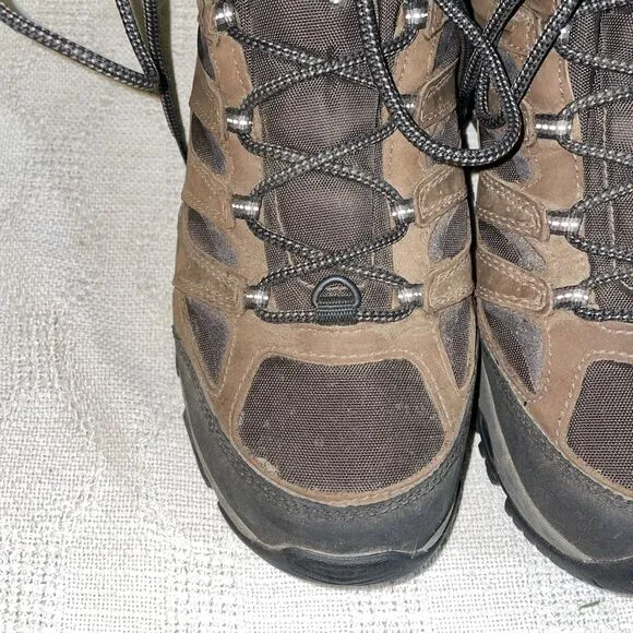 Merrell Men’s Hiking Boots Size 13 M Brown Leather Outdoors Rugged Athleisure