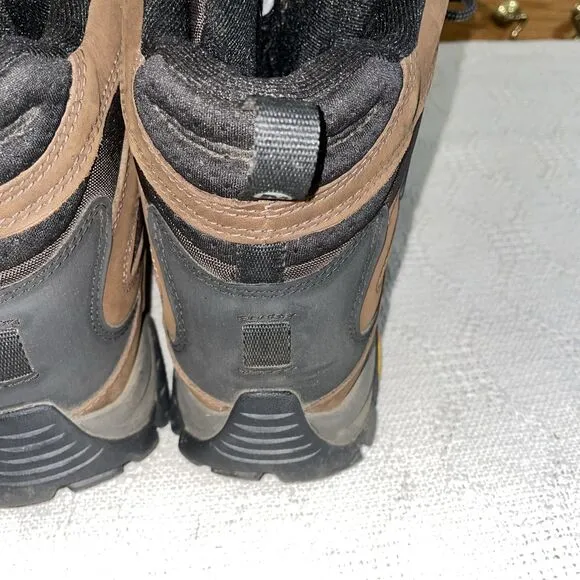 Merrell Men’s Hiking Boots Size 13 M Brown Leather Outdoors Rugged Athleisure