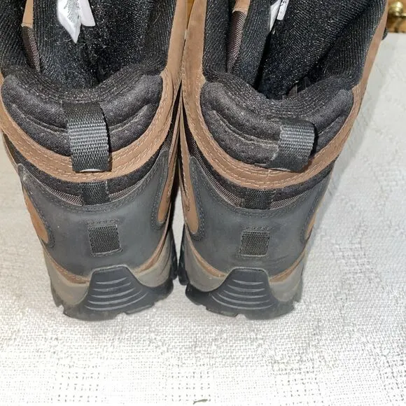 Merrell Men’s Hiking Boots Size 13 M Brown Leather Outdoors Rugged Athleisure