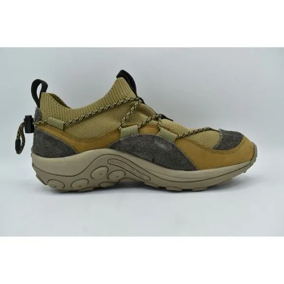 Merrell Mens Size 9 Jungle Moc Explorer Suede Coyote Slip On Shoes