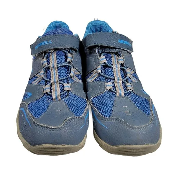 Merrell ML-B Trail Chaser Boys Youth 6.5M Hiking Outdoor Shoes Blue Size