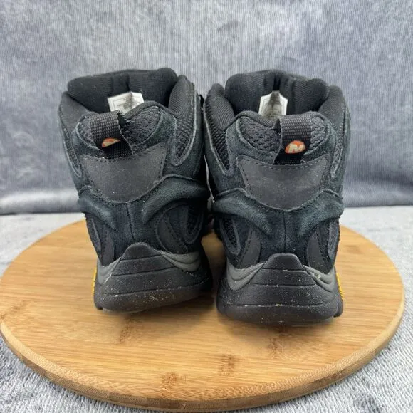 Merrell Moab 2 Boots Mens Size 7.5 Black Hiking Vent Trail Outdoor Vibram