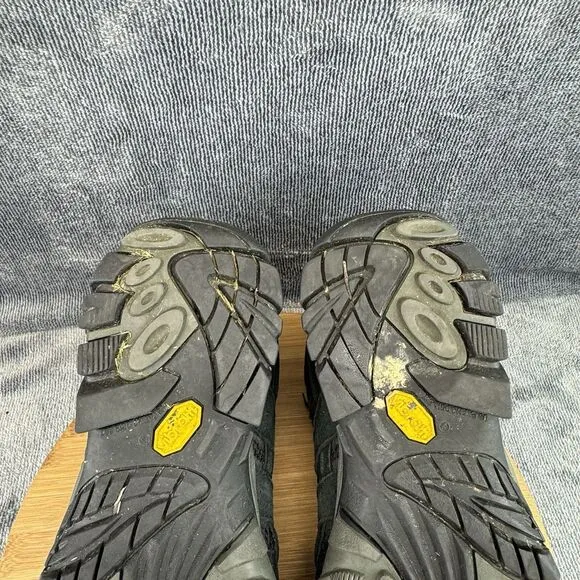 Merrell Moab 2 Boots Mens Size 7.5 Black Hiking Vent Trail Outdoor Vibram