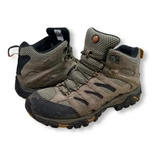 Merrell Moab 2 Mid Waterproof Hiking Boots Vibram Traction Mens 9.5