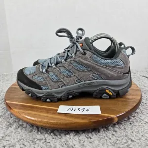 Merrell Moab 3 Altitude Blue Gray Performance Low Top Hiking Boots Womens 7.5