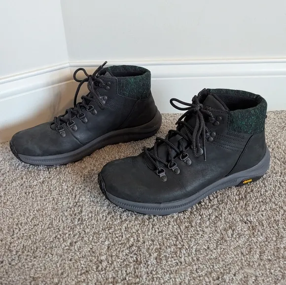 Merrell Ontario Mid Leather Women's Hiking Boots sz 10.5