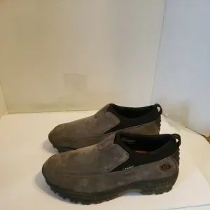 MERRELL POLAR MOC WATERPROOF Men’s 8.5 Polartec Thinsulate Suede Slip On Shoes