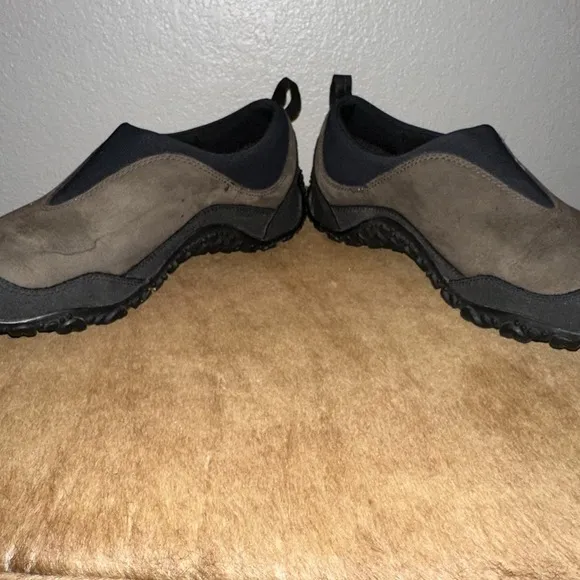 Merrell Winter Moc Clogs Loafers Shoes Mens Size 8 Brown Suede Casual Slip‎ On
