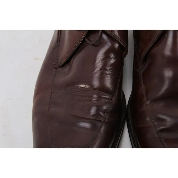 Mezlan Chukka Boots Dress Boots Lace Up Spain Leather Brown Sz 10 M
