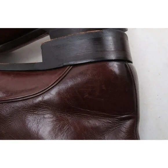 Mezlan Chukka Boots Dress Boots Lace Up Spain Leather Brown Sz 10 M