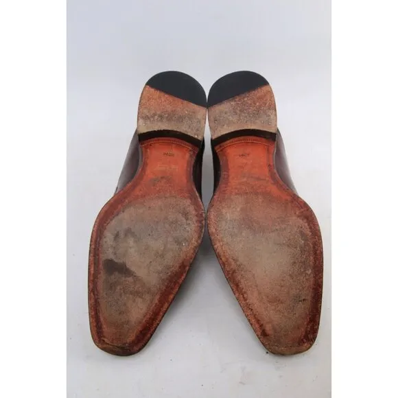 Mezlan Chukka Boots Dress Boots Lace Up Spain Leather Brown Sz 10 M
