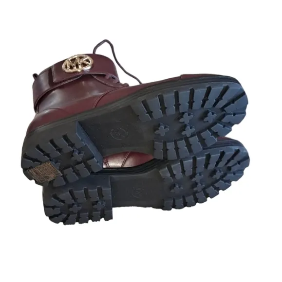 Michael Kors Burgundy Boots Size 7M