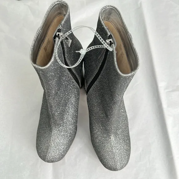 Michael Kors Porter Glitter Platform Dress Booties
